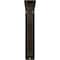 Ekena Millwork Crawley Wrought Iron Bracket, (Triple center brace), Antiqued Pale Gold 2"W x 7 1/2"D x 10"H BKTM02X07X10TCRAPG - alternate 4